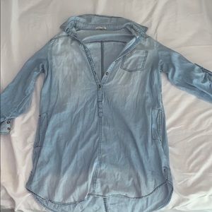Light-washed Jean Shirt